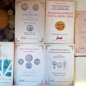 7 Catálogos de Subastas Numismáticas Americanas: Monedas de Oro, Plata y Cobre - imagen 1
