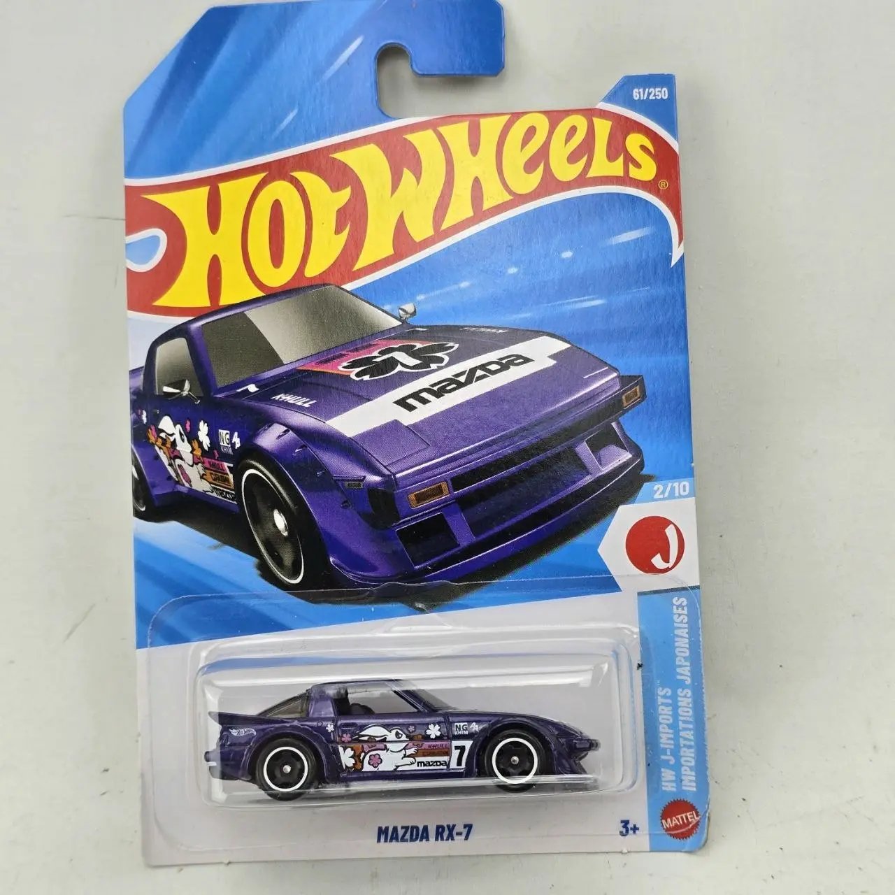 Hot Wheels Mazda RX-7 Morado Coleccionable