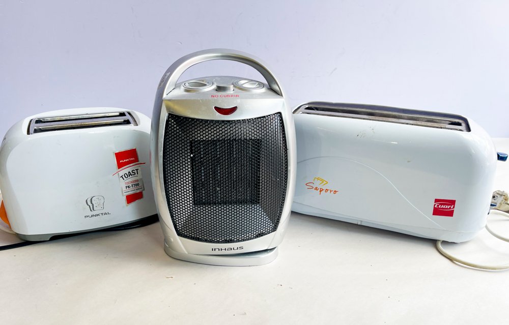 Lote anterior: Dos tostadoras y un caloventilador en venta
