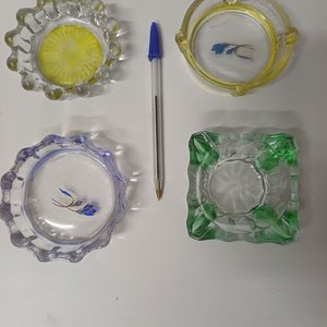 Ceniceros de Vidrio con Diseños Florales - Pack de 40 Unidades - imagen 8