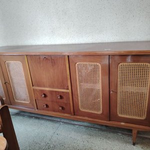 Bargueño Vintage con Puertas de Esterilla - imagen 8