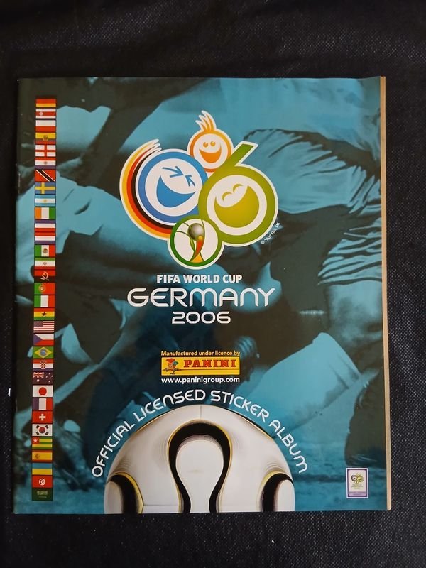 Álbum Panini "FIFA World Cup Germany 2006" Oficial con Figuritas Impresas