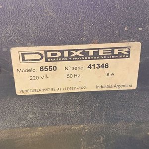Lavadora y fregadora de pisos profesional Dixter Super Kliner 550. Equipo robusto de alta productividad diseñado para limpiar y secar superficies medianas a grandes en una sola pasada, optimizando drásticamente los tiempos de trabajo - Con Detalles Se Vende a al Vista - imagen 7