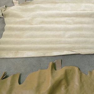Lote de Cuero Napa Beige y Ocre - imagen 4