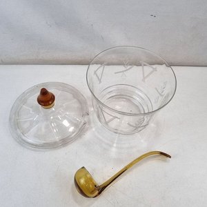 Azucarera de Cristal Tallado con Tapa Caramelo y Cuchara de Servicio - imagen 4