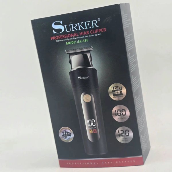 Cortapelo Profesional Surker Modelo SK-586 con Carga USB - imagen 1