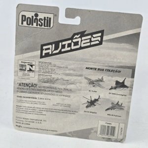 Avión Miniatura Polistil "Air Cutter" Naranja y Celeste - imagen 4