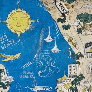 Litografía Pictórica "Punta del Este" de Alberto Iribarren, 1942 - imagen 10