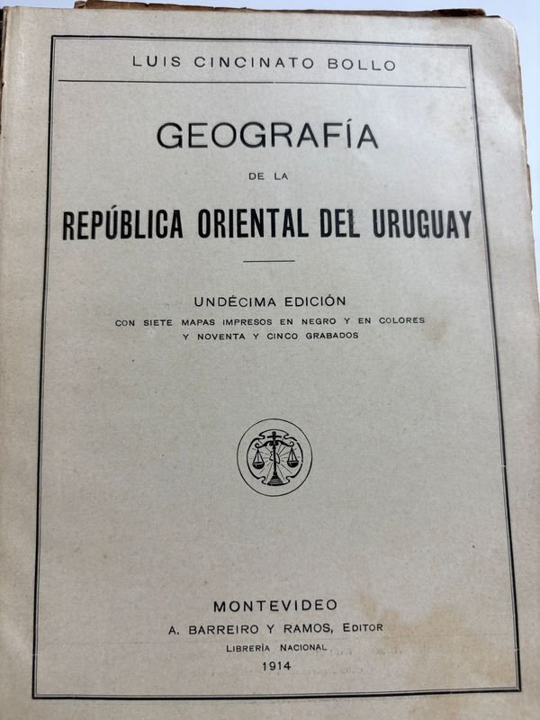 Libro de Geografía de la República Oriental del Uruguay - Undécima Edición - imagen 4