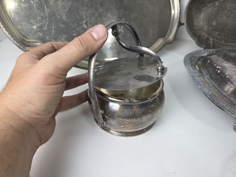 Accesorios de mesa y decoración en plata y metal - imagen 11