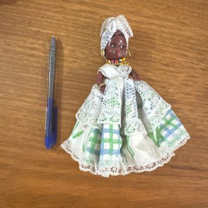 Lote de Muñecas de Trapo y Cabeza de Papá Noel - imagen 4