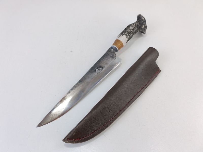 Cuchillo Criollo Excelene Acero con mango de madera - imagen 1