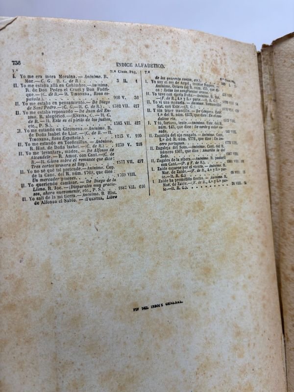 Libros antiguos de autores españoles con esculturas en mano y dedo - imagen 9