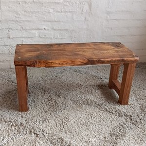 Banco Rústico de Madera Maciza - imagen 1