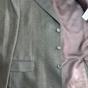Saco de Vestir Talle 52 Marrón Tweed - imagen 4