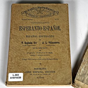 Lote de 2 Libros Antiguos y 2 Campanillas de Metal - imagen 7