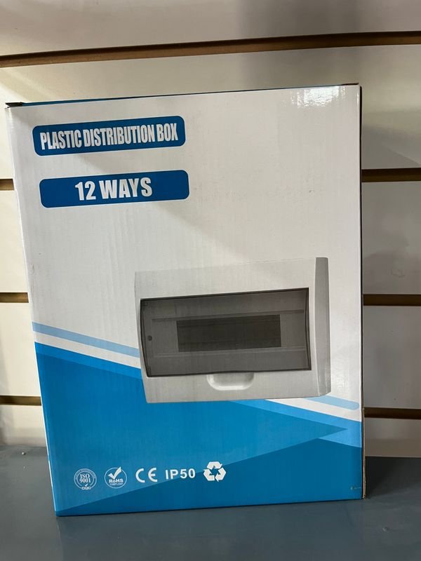 Caja de distribución plástica con llave - imagen 2