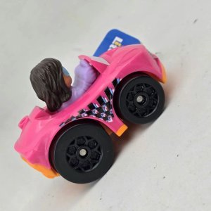 Auto Rosa Little People Fischer Price con Muñeco - imagen 3