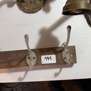 Lote de Artefactos de Iluminación, Espejo y Adornos Antiguos - imagen 6