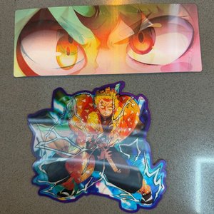 Lote siguiente: Stickers de Anime: Personajes con Ojos Intensos y Rayos