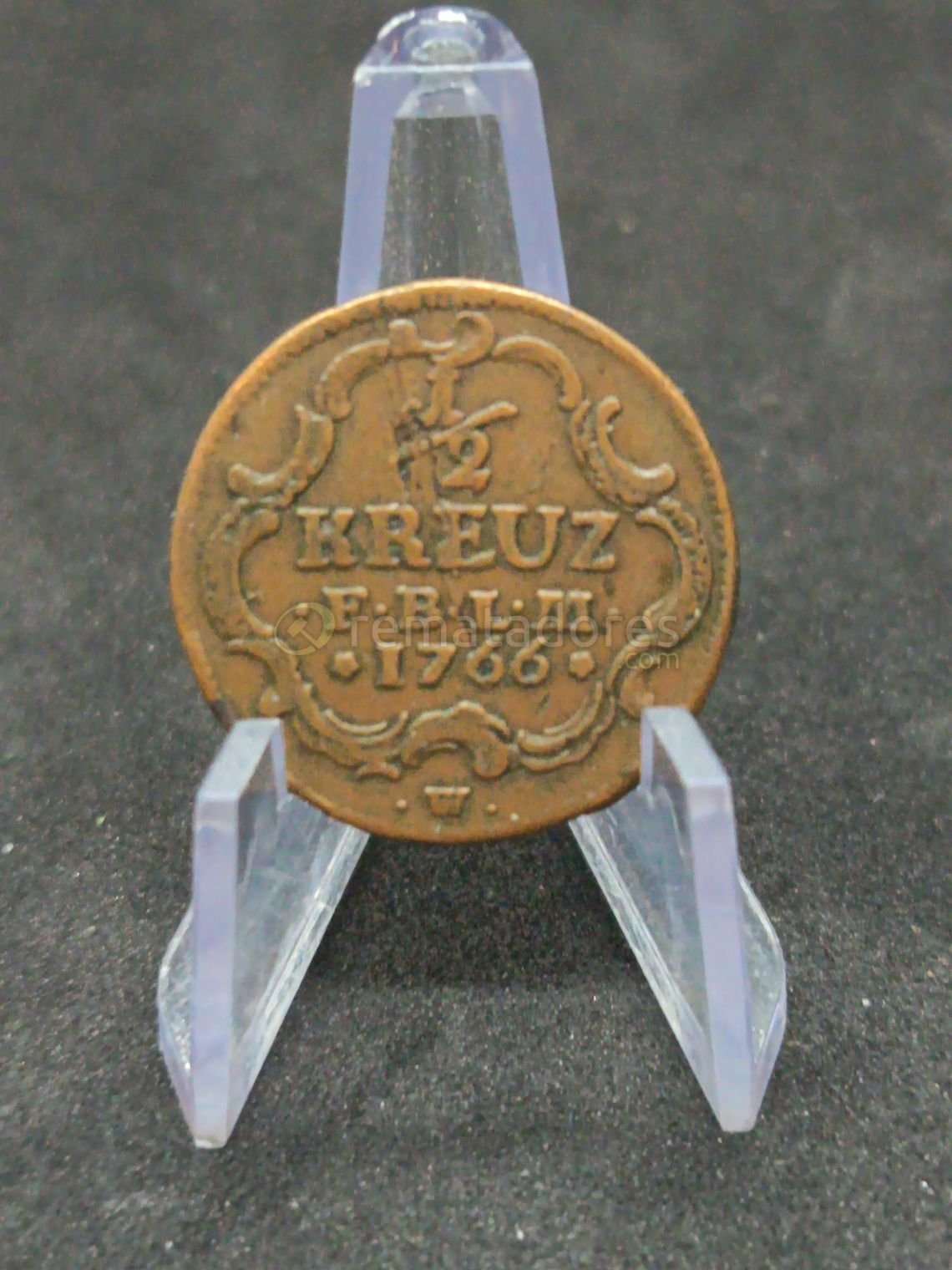 Moneda Antigua "2 Kreuzer" 1786