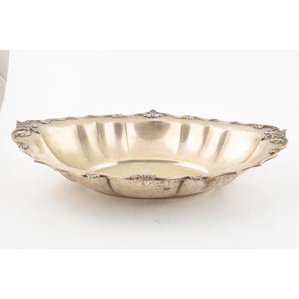 Panera Oval de Plata 800 Antigua
