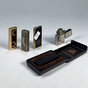 Lote de 5 Encendedores: Electrónicos y a Combustible - imagen 1