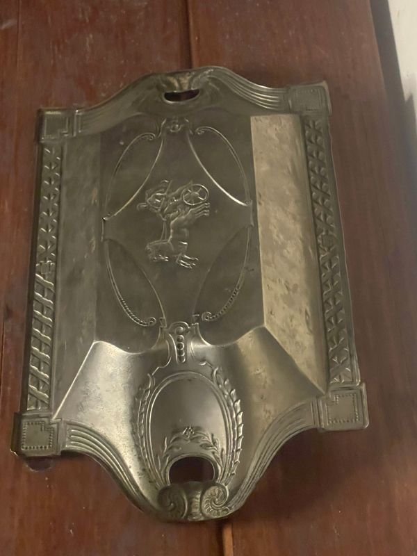 Bandela con relieve antigua - Pieza de arte y decoración - imagen 4