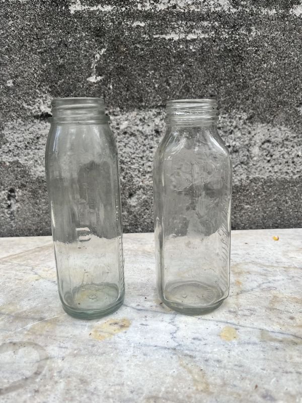 Biberones de vidrio transparentes para bebés - imagen 2