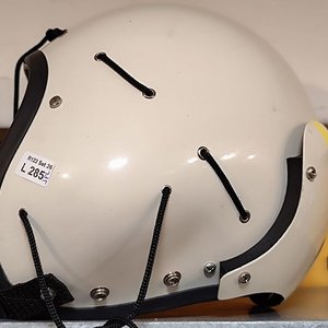 Casco de Piloto GAUTIER Regulable Talle M-L Visor Negro Completo Auriculares de Fábrica - imagen 2