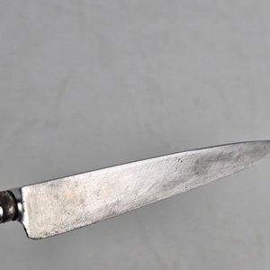 Cuchillo Criollo Pequeño con Vaina y Mango Tallado - imagen 4