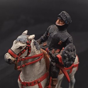 Figura de Conquistador Medieval a Caballo, Cassandra Italia - imagen 4