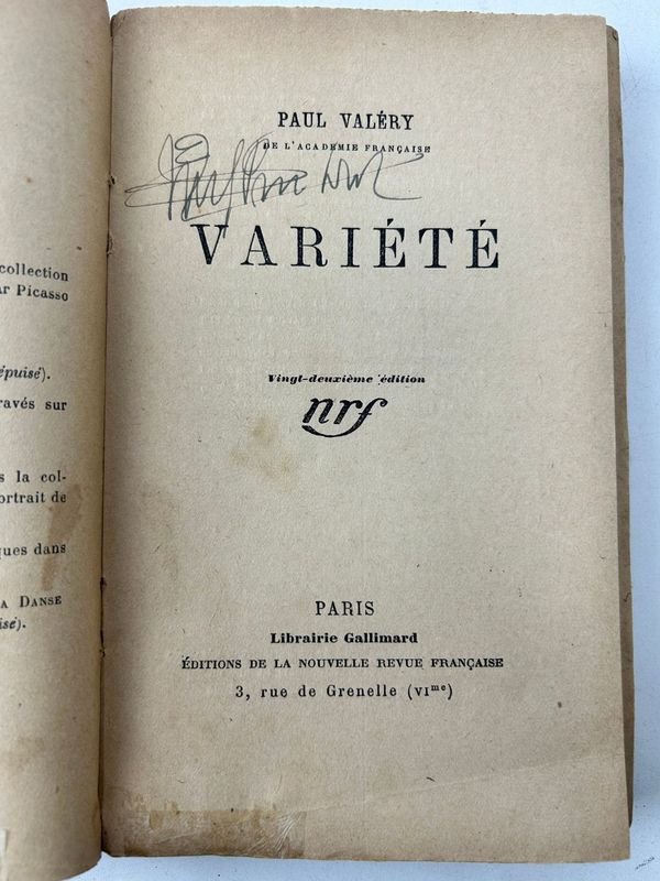 Colección de 7 libros de literatura francesa con firmas - imagen 6