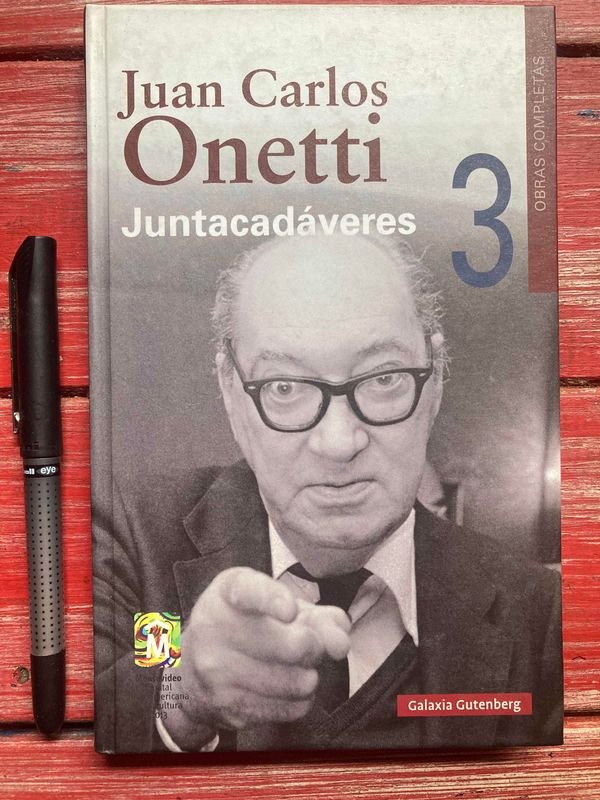 Libro de ONETTI, JUNTACADAVERES, tapa dura - imagen 1