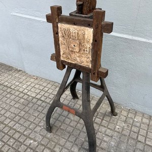 Farol Rústico de Madera y Hierro Fundido con Aspas - imagen 12
