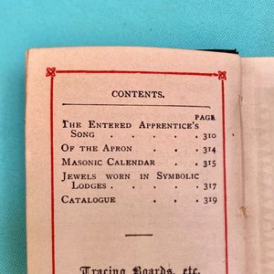 Manual de Masonería "The Lectures of the Three Degrees" - Edición Privada 1925 - imagen 5