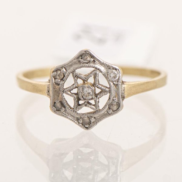 Anillo de Oro 18k con Brillantes - imagen 1