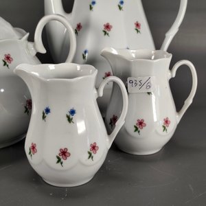 Juego de Porcelana "Lubiana" para Té y Café con Lechera y Cremera - imagen 5