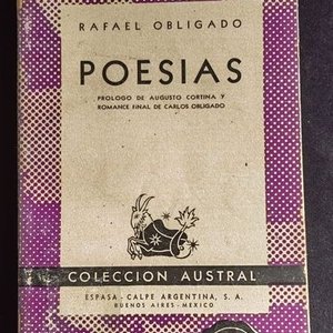 Poesías de Rafael Obligado - Colección Austral, 1ª Edición - imagen 1