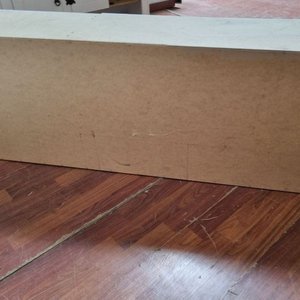 Mueble Aéreo Blanco con Puertas y Estante Abierto - imagen 4