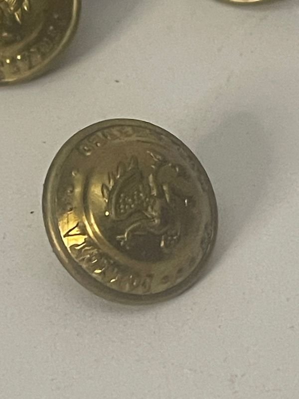Colección de monedas militares antiguas con emblema de águila - imagen 2