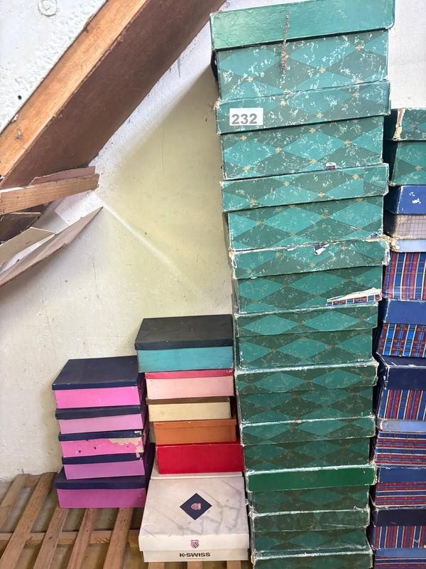 Lote de 50 Cajas para Zapatos de Varios Diseños y Colores