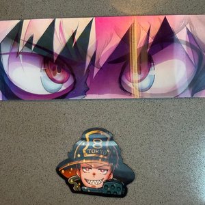 Lote siguiente: Stickers Anime y Personaje con Casco de Bombero
