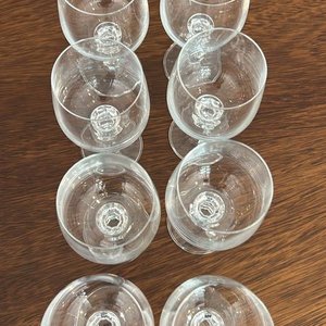 8 Copas de Cristal Tallado Estilo Clásico - imagen 2