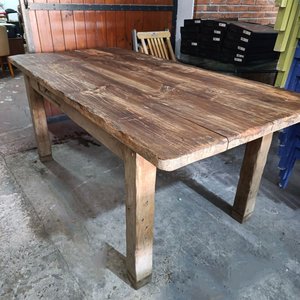 Lote anterior: Mesa Rústica de Madera de Pino Maciza - 1.90m