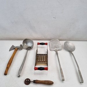 Utensilios de Cocina: Martillo, Cucharón, Espumaderas, Cortador de Papas y Rueda - imagen 2