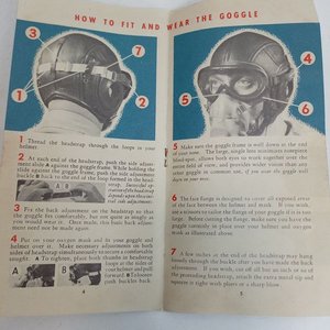 Antiparras Polaroid Aviation Goggle Kit Segunda Guerra Mundial con filtros y manual - imagen 5