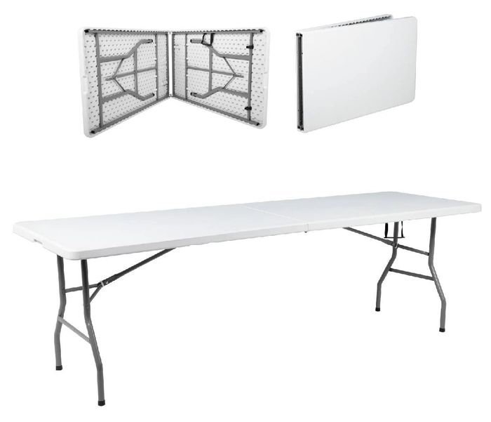 Mesa plegable para exterior, estructura metálica - imagen 2