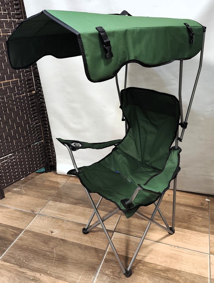 Silla Plegable para Playa/Jardín con Techo, Nueva Verde - imagen 4