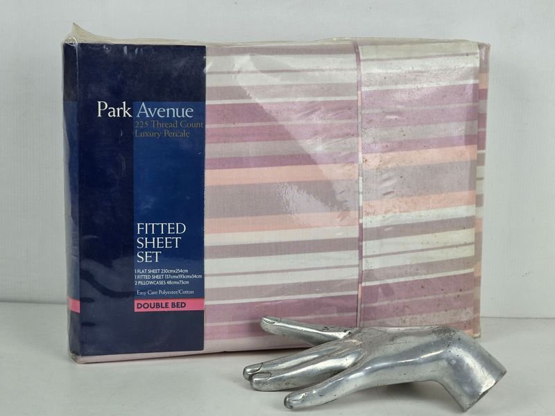 Juego de Sábanas Park Avenue Luxury Percale 225 Hilos para Cama de Dos Plazas